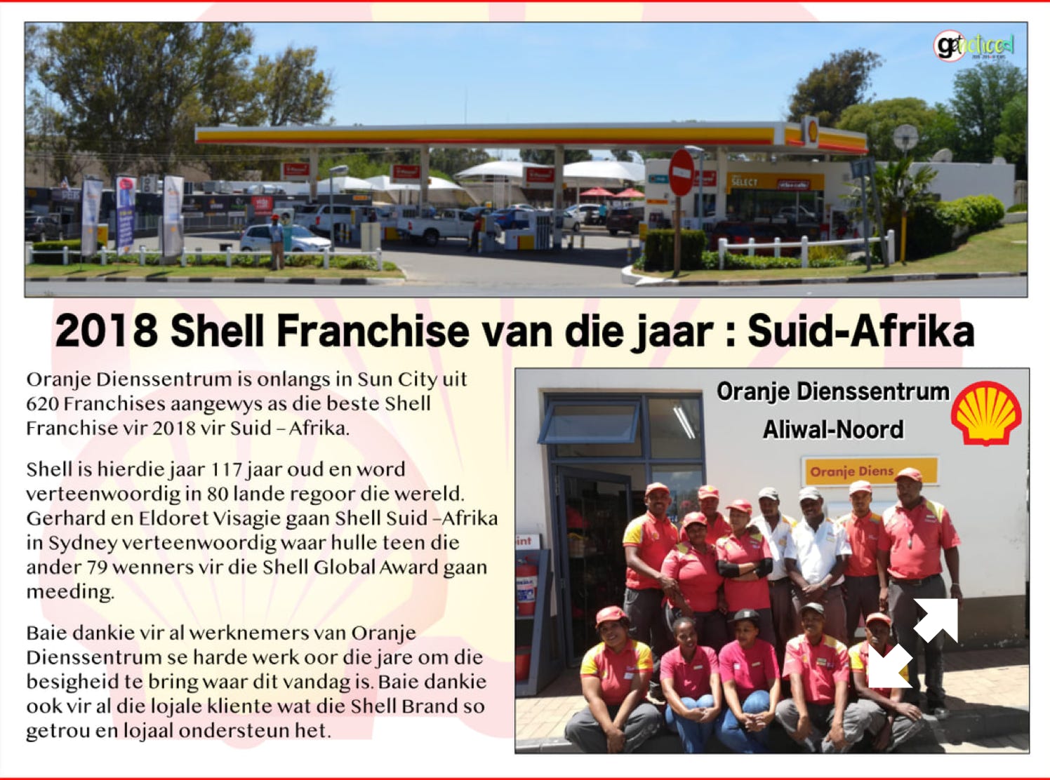 Shell Franchise of the year